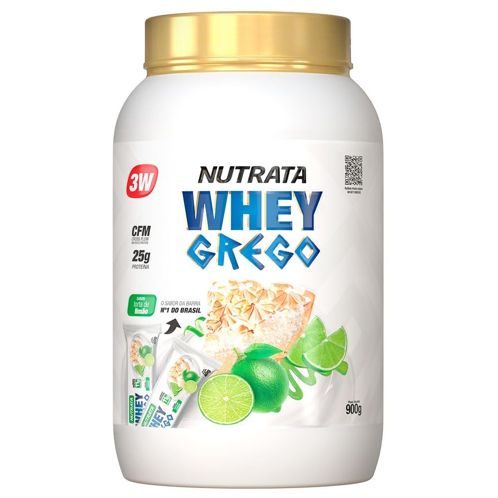 Nutrata Whey Grego (900G) - Sabor Torta De Limão