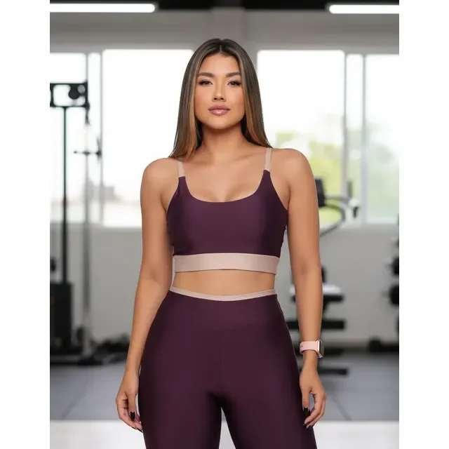 Kit Conjunto Roupa Academia Treino Premium Calça Leg E Top