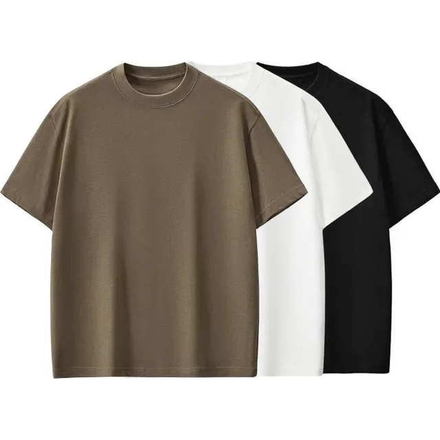 Kit 3 Camisetas Oversized Masculina Basic Streetwear