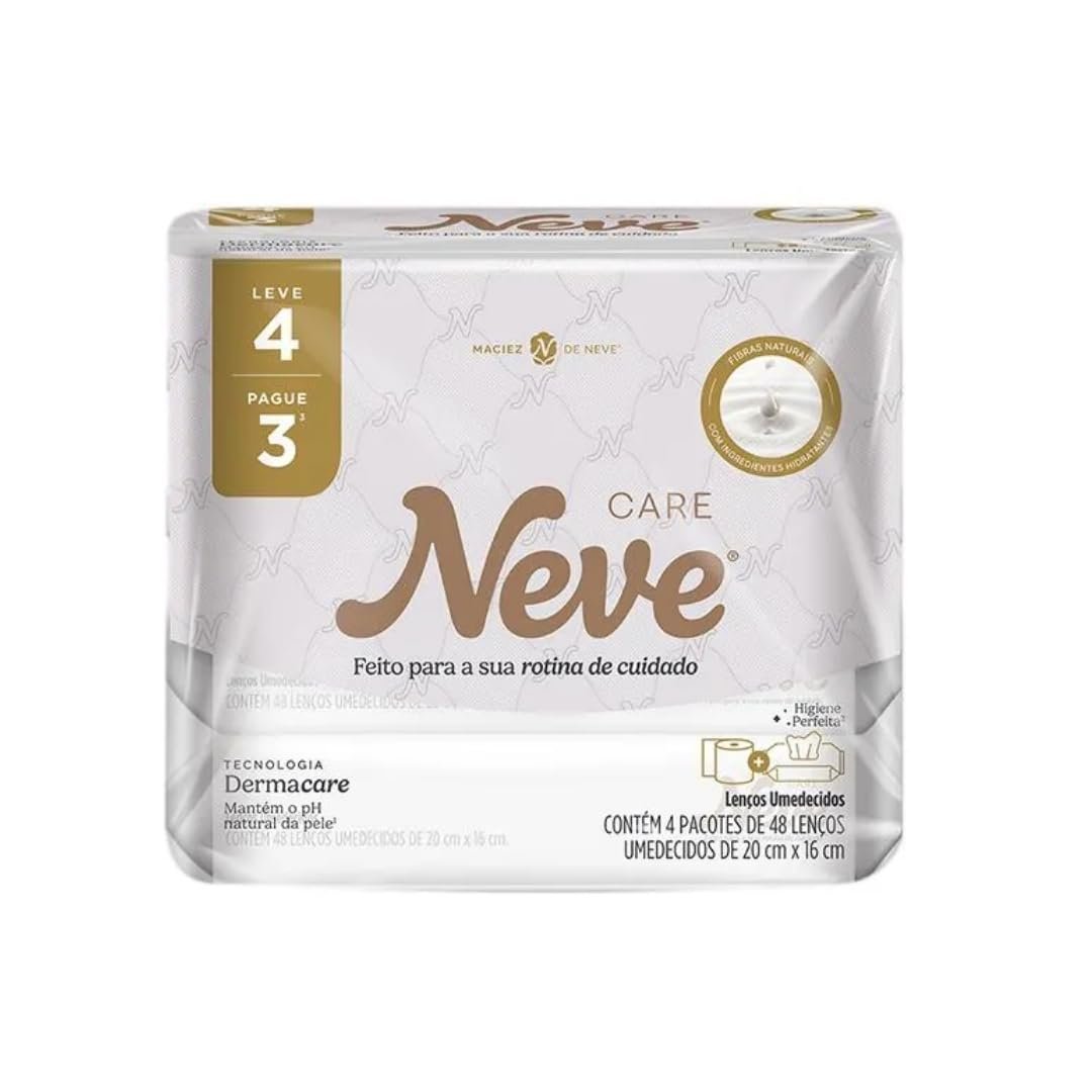 Lenço Umedecido Neve Care Leve 4 Pague 3