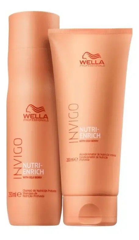 Kit Shampoo e Condicionador Wella Professionals Invigo Nutri-enrich Duo (2 Produtos)