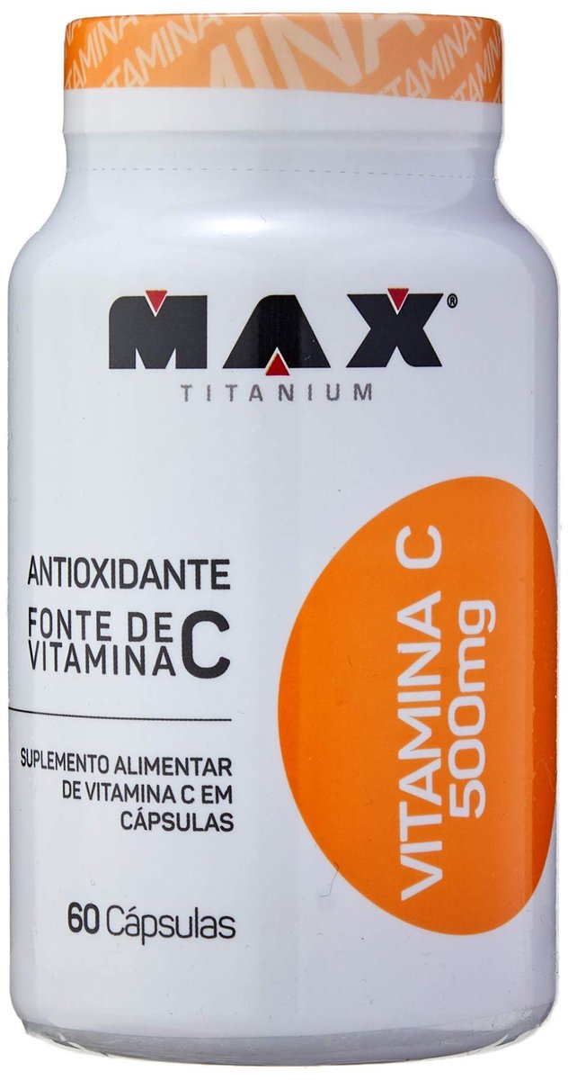 Vitamina C 500mg (60 caps), Max Titanium