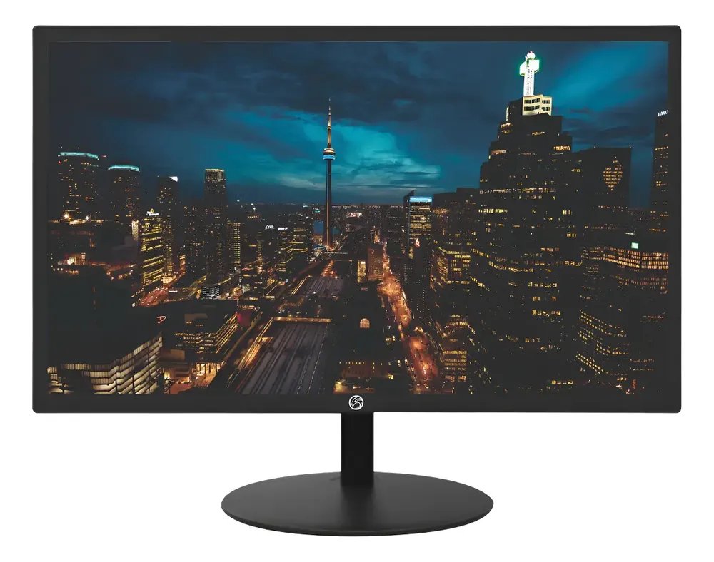 Monitor LED 20 Brazil PC 20WR - 1600x900, 75Hz, 5ms - HDMI/VGA - Preto