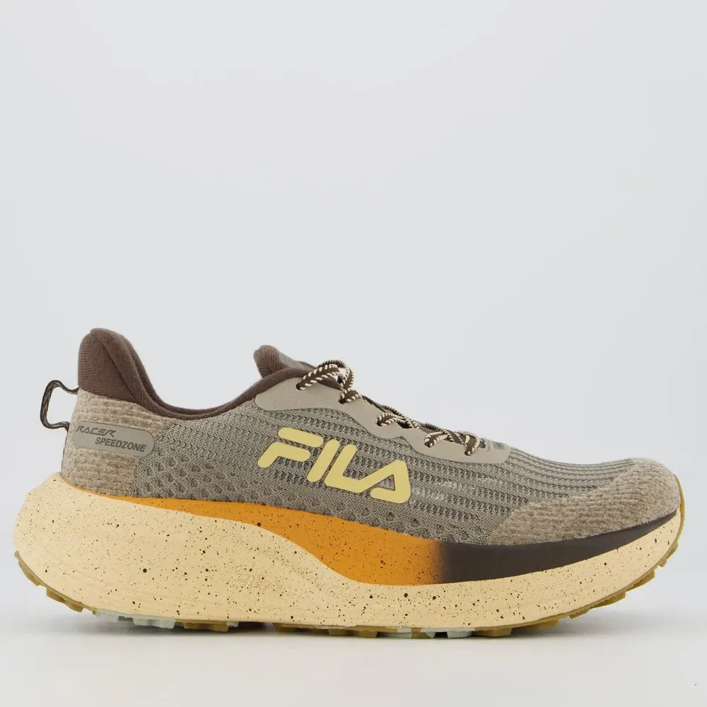 Tenis Fila Racer Speedzone Tr Marrom Marrom - 42 Br