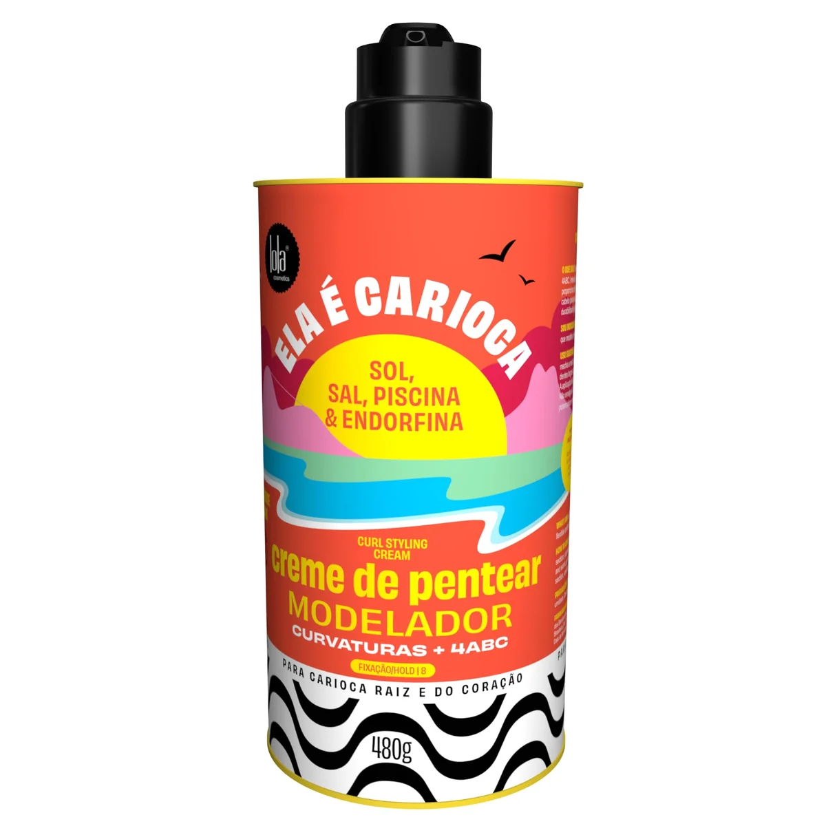 Ela é Carioca Creme de Pentear 4ABC 480g, Lola Cosmetics