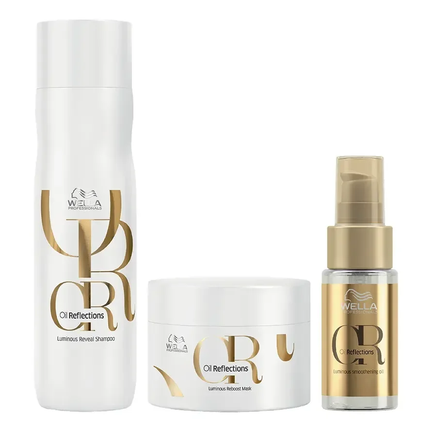 Kit Wella Oil Reflections Sh250+ol30+masc150