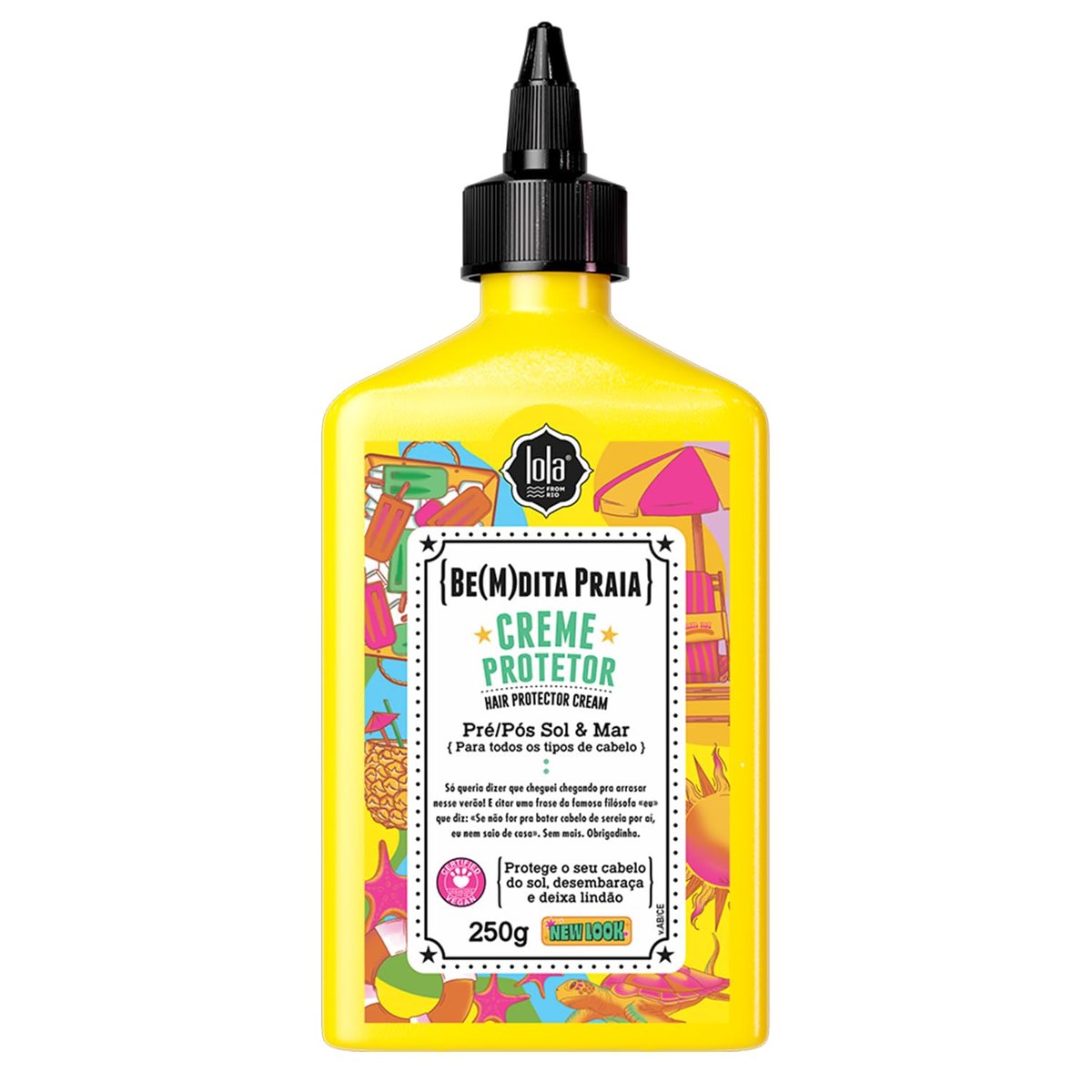 Bem dita Praia, Creme protetor, Lola Cosmetics