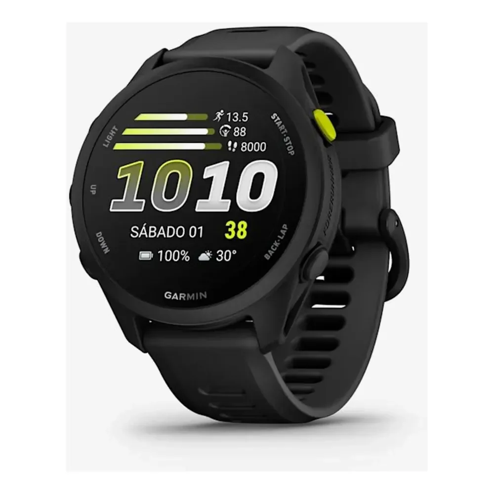 Relogio Garmin Forerunner 70 Preto Garantia 12 Meses Nf Preto Mesh