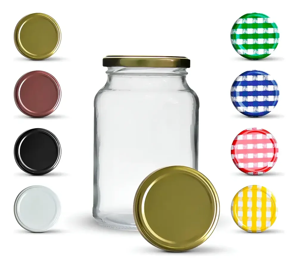 Kit Jogo Potes Vidro Nadir Figueiredo Conserva Hermético 600ml com Tampa