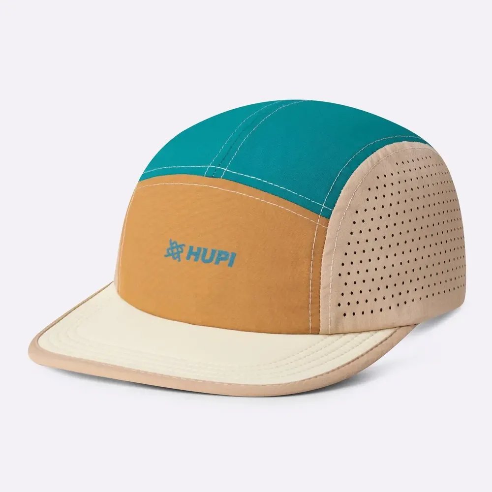 Boné Para Corrida Hupi Run Supreme Air Unissex Bege Bege/marrom Único