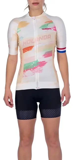 Camisa Ciclismo Woom Supreme Holanda Feminina 2021