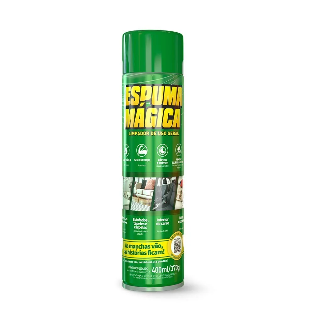 Espuma Mágica Aerossol 400ml / 370g