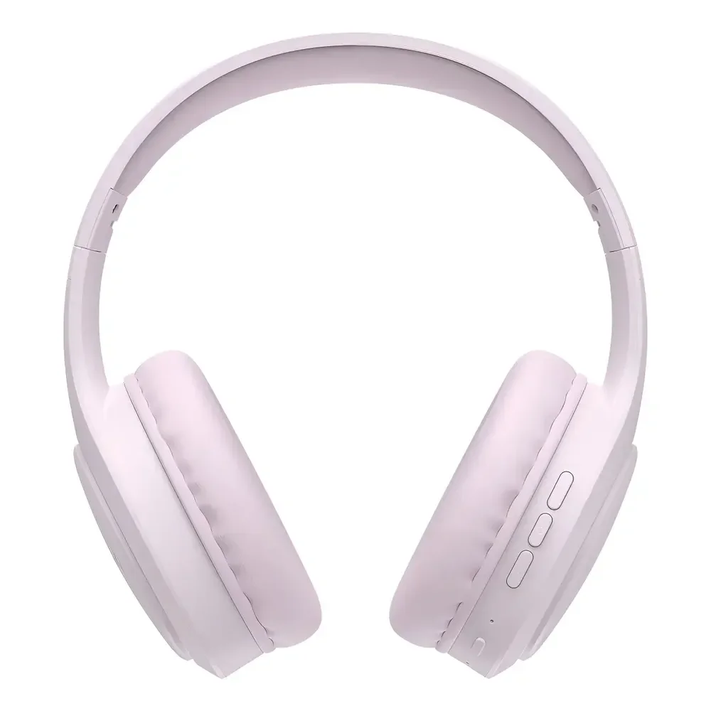 Fone De Ouvido Headphone Dapon H02d Bluetooth 5.1 Over-ear 22 Horas De Bateria Rosa