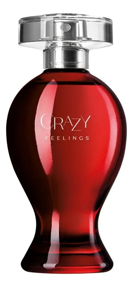 Colônia Crazy Feelings Feminino Boticário 100ml Amadeirado