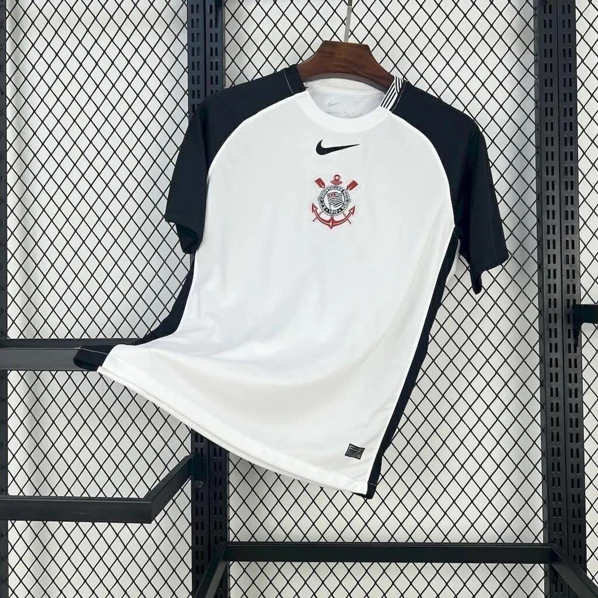 Camisa Nike Corinthians I 2025 26 Torcedor Pro Masculina