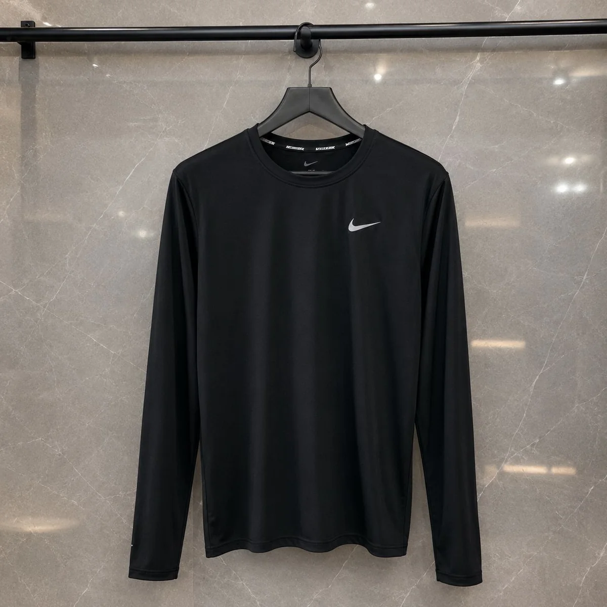 Camiseta Dri Fit Nike Manga Longa Flex Masculina